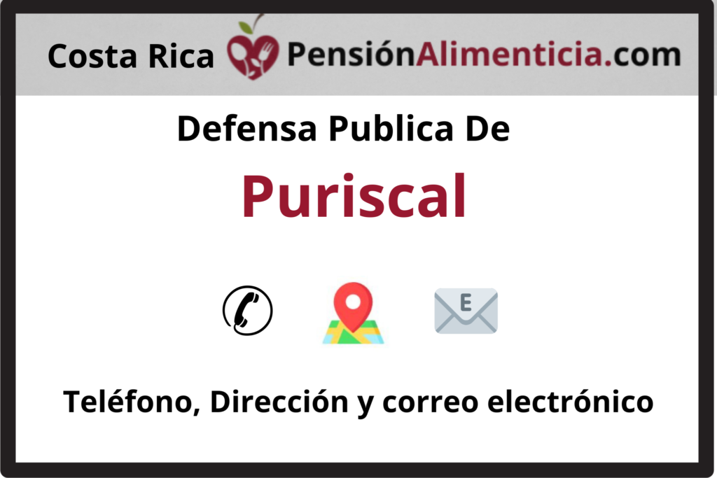 Defensa Pública de Puriscal